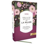 RVR60 Biblia de estudio para la mujer, Tapa dura, Interior a color, Comfort Print : Verdad, esperanza y transformacion para el corazon