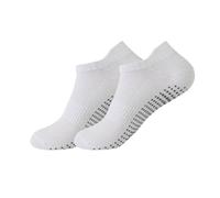 RVROVIC 3 Pairs Yoga Socks for Women Non-Slip Grips & Straps,Ideal for Pilates,Pure Barre,Ballet,Dance,Barefoot Workout,3-White