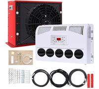 RVUEM DC 12V Universal Air Conditioner, Electric RV Truck Camper A/C Unit, Low Noise, Fast Cooling, High Efficiency, Only Cooling, for Motorhome Bus Tractor