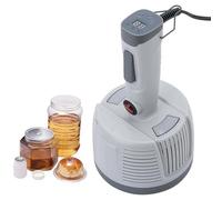 RVUEM Electromagnetic Induction Sealing Machine, 20-100mm Handheld Heat Sealer, Sealing Speed 0.5-4s, Power and Time Adjustable, for Sealing Plastic Glass Bottles at Home
