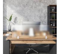 RVUEM Frosted,60 * 30cm, Frosted Acrylic Desk Dividers, Removable Clamp-on Desktop Privacy Partition Panel, Privacy Screen Panel, Free Standing Portable Table Screen, for Workstation Library School