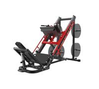 RVUEM Leg Press Hack Squat Machine, 2 in 1 Leg Press Machine for Home Gym with Linear Bearing, Specialty Hack Squat Machine for Full Lower Body Workout with Calf Block