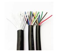 RVVP3 Shielded Control Cable 3 Core 0.15-1.5mm2 Pure Copper 2 Meters Signal Wire(Rvvp3 0.75mm2)