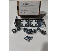 RW RoutersWholesale - 17.3" Wide Mounting Kit Compatible/Replacement for HP ProCurve/Aruba/OfficeConnect/HPE HP-4S (5064-2085) (5069-6535)