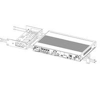 RW RoutersWholesale Cisco Compatible 1RU Rack Mount Kit for Cisco 1000 Series ISR Router ACS-1100-RM-19