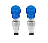 RWAJZAX 2pcs Skull Shape For Cap LED Light Wheel Tyre Lamp For Car Motorbike Bike Cycling Accessories Men Road Bike Women Kids Kit Bottle Seats