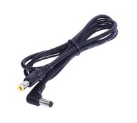 RWAJZAX 5.5x2.1mm To 5.5x2.5mm Power Extension Cord Wire With Elbow/Straight Male To Male Designing For Various Application Power Extension Cord