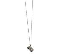 [RWAJZAX] Adjustable Chain Necklace Black Heart Rope Necklace Feature Pendant Suitable for Everyday and Special Occasions