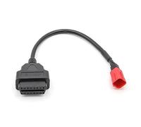 RWAJZAX Car Diagnostic Tool Adapter Extension Cable Connector 16 Pin To 6 Pin USB Interfaces Fit For Motorcycles Programing
