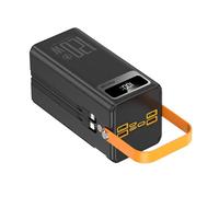 RWAJZAX Fast Speed 120W Mobile Power Adapter 3000mAh/6000mAh With Integrated Charging Cable For Students And Commuters USB And Type C Output