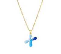 [RWAJZAX] Initial Pendant Necklace 55cm Chain + 3cm Extension, Adjustable Chain Necklace for Daily Wear or Special Occasion
