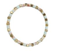 RWAJZAX Natural Beads Soybean Stone Wristband Creative Accessories Female Life Jousan Stone, フリーサイズ, As described, No Gemstones