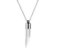 [RWAJZAX] Open the beautiful glass bottle pendant necklace and carry a pendant neck chain for small decorations and scents