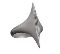 [RWAJZAX] Trendy Sword Simple Ring Alloy Texture Metal Ring Suitable for Personalism Style Appearance