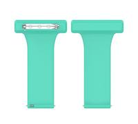 [RWAJZAX] Watch Strap Compatible Honorwatch Silicone Replacement 22mm Nurse Watch Pin On Brooch Soft