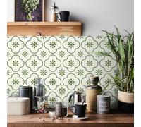 RwalkinZ Peel and Stick Tile Stickers Waterproof Self Adhesive Wall Tiles for Kitchen Backsplash and Bathroom Renovation Heat Resistant 3D Wall Decals Ideal for DIY Home Decor and Renters 24 pcs PVC C