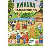 Rwanda coloring book for kids with facts