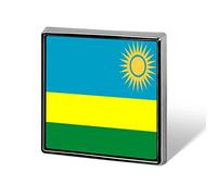 Rwanda Flag Badge,Pin Hat Lapel Tie Or Suit Jewelry Jeans Shirt Bag