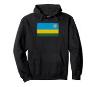 Rwanda Flag Graphic For Men Women Kids Pullover Hoodie