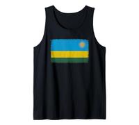 Rwanda Flag Graphic For Men Women Kids Tank Top