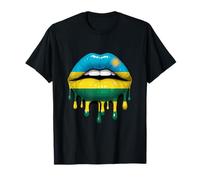 Rwanda Girl Lips Drip T-Shirt