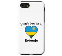 Rwandan Flag Heart I Have People In Rwanda Case for iPhone SE (2020) / 7/8