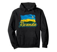 Rwandan Flag Of Rwanda African Patriotic Men Women Kids Pullover Hoodie