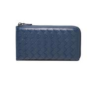 RWCCCRW Handbags Evening Bags Women's Wallets Genuine Leather Money Clips Money Organizers Coin Purses Pouches Business Card Cases (Size : Blue)