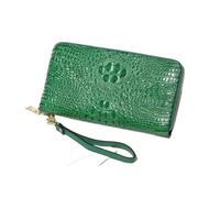 RWCCCRW Handbags Women's Wallets Business Card Cases Blocking Wallets Genuine Leather Coin Purses Pouches Evening Bags Money Clips (Size : Green)