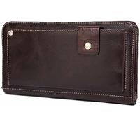 RWCCCRW Men's Wallet Clutch Male Leather Men's Clutch Bag Purse for Men Card Holder Money Bag Wallet Long,Best Choice
