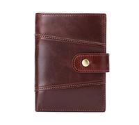 RWCCCRW Wallet Men Clutch Money Bag Leather Men Wallets Short Male Purse with Coin Pocket Card Holder (Color : C, Size : 12 * 10 * 2.5cm)