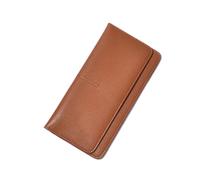 RWCCCRW Women's Wallets Genuine Leather Money Clips Business Card Cases Handbags Money Organizers Coin Purses Pouches (Size : Brown)