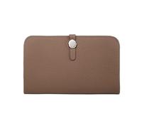 RWCCCRW Women's Wallets Purses Business Card Cases Blocking Wallets Genuine Leather Handbags Evening Bags Money Clips (Size : Brown)