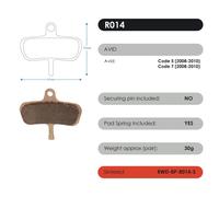 RWD Red Sintered Brake Pads