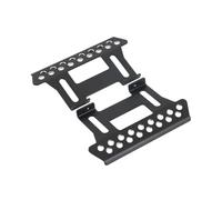 RWEQUTES 2Pcs Aluminum Side Plates Metal Pedals Slider For 1/10 RC Crawler Axial SCX10 RC4WD TF2 R-GT 86100 90046 90047 Upgrade Parts(Gelb)