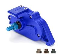 RWEQUTES Aluminum CNC Center Transmission Diff Assembly Motor Mount AR310781+AR310799 / ARA311029 + ARA311030 for RC 1:10 ARRMA Truck(Navy-Blue)