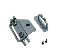 RWEQUTES For M-JX 14209 14210 Metal Front Rear Bumper 1/14 RC Car Upgrade Parts Accessories(Front GY)