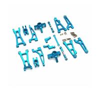 RWEQUTES FOR Mjx Hyper Go Spare Parts 16207 16208 16209 16210 H16H Modified Rc Drift Car Remote Control Cars Metal Upgrade Accessories(Blau)