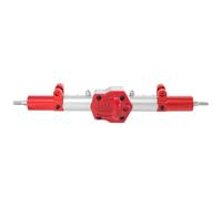 RWEQUTES Metal front and rear axles, straight axle, suitable for M-N model 1/12 MN128 MN86 MN86s G500 climbing RC car upgrade accessories(Rear axle SKandR)