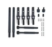 RWEQUTES RC Car Parts Metal Upgrade Front And Rear Axle Parts Fit For FMS 1/24 FCX24 XQ FCX18 Crusher Chevrolet K5 RC Car Accessories