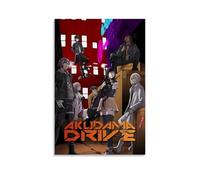 RWEWQRHG Akudama Drive Anime Poster Modern Art Painting Aesthetics Canvas Cover Wall Art Poster 16x24inch(40x60cm) Unframe-style