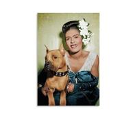 RWEWQRHG Billie Holiday Poster Modern Art Painting Aesthetics Canvas Cover Wall Art Poster 16x24inch(40x60cm) Unframe-style
