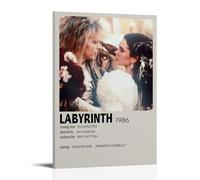 RWEWQRHG Labyrinth Movie Poster Modern Art Painting Aesthetics Canvas Cover Wall Art Poster 12x18inch(30x45cm) Frame-style