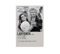 RWEWQRHG Labyrinth Movie Poster Modern Art Painting Aesthetics Canvas Cover Wall Art Poster 20x30inch(50x75cm) Unframe-style