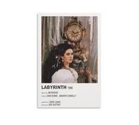 RWEWQRHG Labyrinth Movie Poster Modern Art Painting Aesthetics Canvas Cover Wall Art Poster 24x36inch(60x90cm) Unframe-style