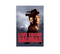 RWEWQRHG Live From Baghdad Movie Poster Modern Art Painting Aesthetics Canvas Cover Wall Art Poster 24x36inch(60x90cm) Unframe-style