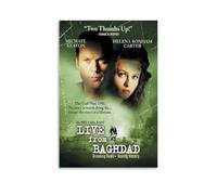 RWEWQRHG Live From Baghdad Movie Poster Modern Art Painting Aesthetics Canvas Cover Wall Art Poster 20x30inch(50x75cm) Unframe-style