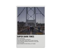 RWEWQRHG Super Dark Times Poster Modern Art Painting Aesthetics Canvas Cover Wall Art Poster 12x18inch(30x45cm) Unframe-style