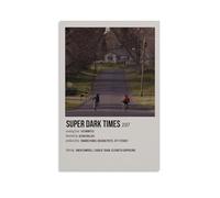 RWEWQRHG Super Dark Times Poster Modern Art Painting Aesthetics Canvas Cover Wall Art Poster 12x18inch(30x45cm) Unframe-style