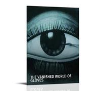 RWEWQRHG The Vanished World of Gloves Poster Modern Art Painting Aesthetics Canvas Cover Wall Art Poster 24x36inch(60x90cm) Frame-style
